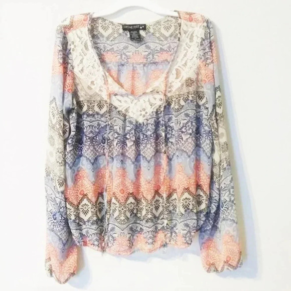 living doll Tops - Living Doll Print Top